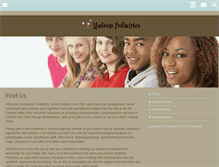 Tablet Screenshot of modestopediatrics.net